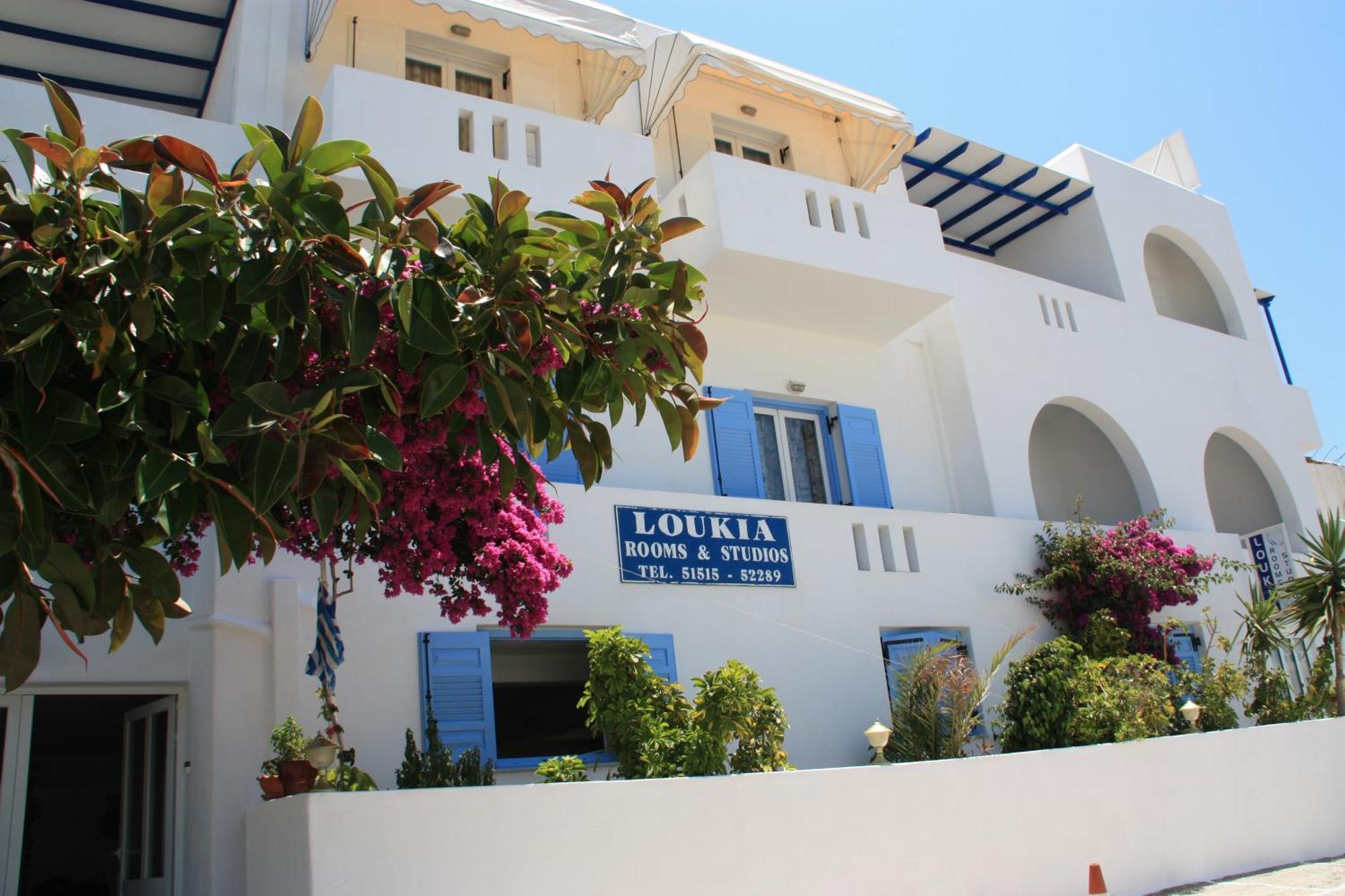 Loukia Apartments & Studios Naousa Exteriör bild